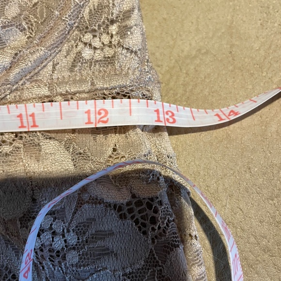 What Makes You Blush Ivory Chemise with Lace Details - Picture 11 of 11